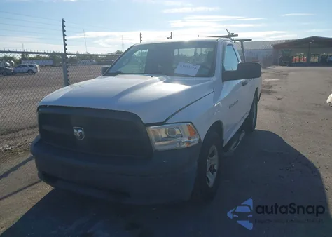 2012 Ram 1500 St from USA, damaged, VIN 3C6JD6AP1CG211741